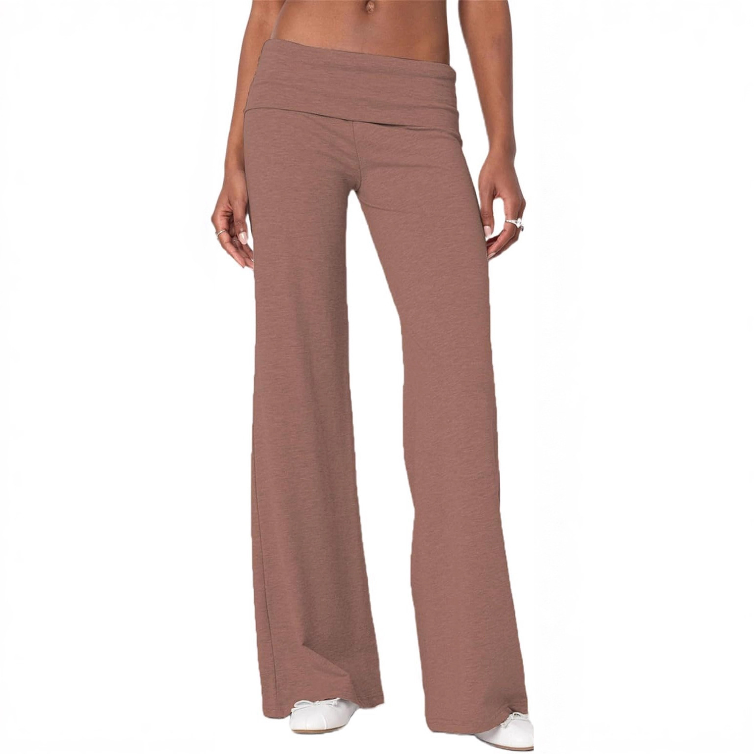 欧美女装2025亚马逊跨境 时尚修身长裤大码显瘦瑜伽裤卫裤